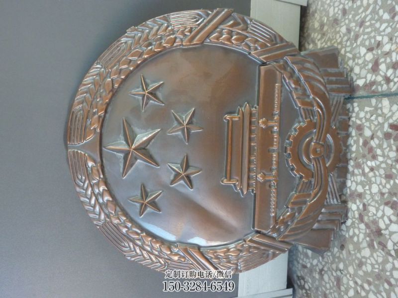 校徽雕塑,铸铜校园雕塑 校徽雕塑,铸铜校园雕塑